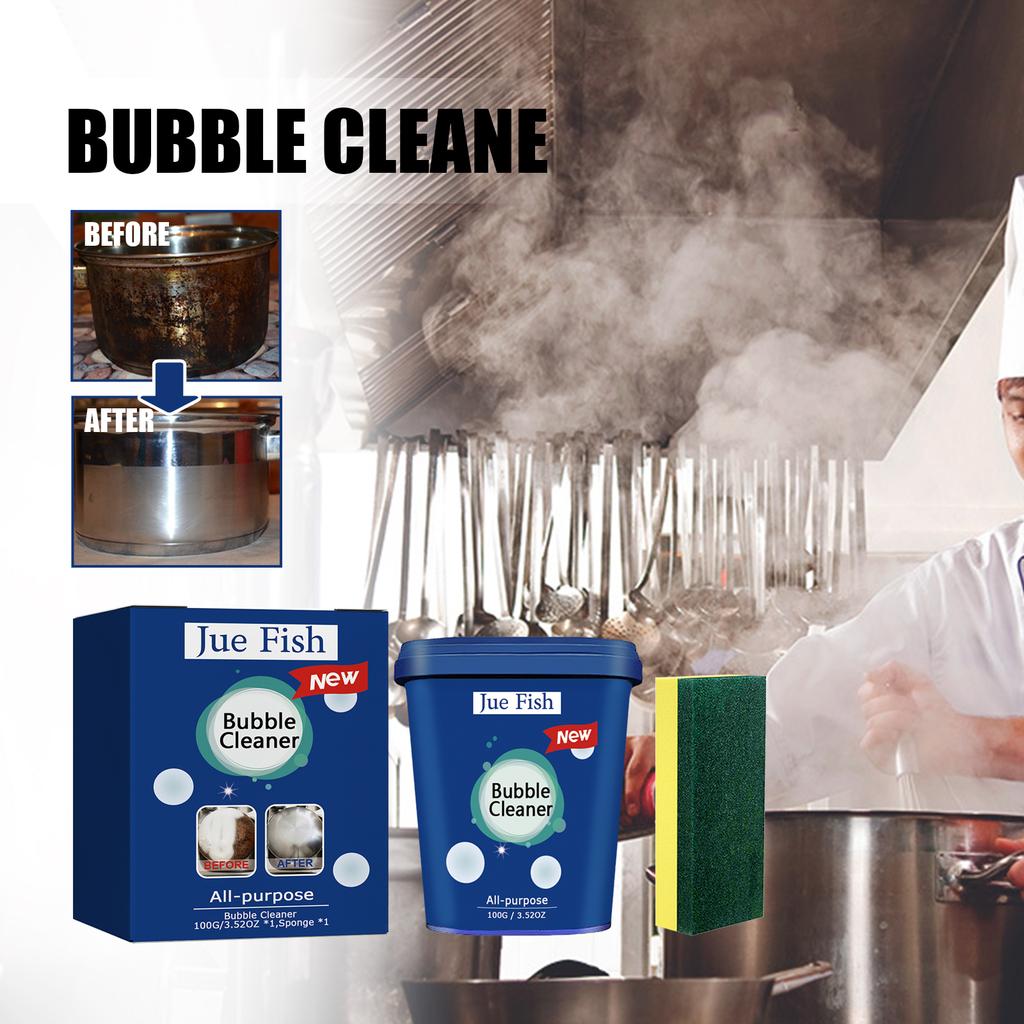 Stainless Steel-Specific Cleaning Paste–Powerful Stain & Dirt Removal,2-in-1 Polishing&Protection,Suitable for Kitchen&Bathroom