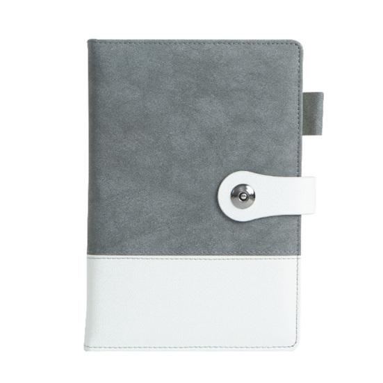 A5 Executive Notebook Thick Paper Notebook with Faux Leather Cover 192 Pages Personal Diary Notepad for Business Meetings
