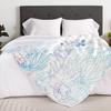 Sea Turtle Throw Blanket Nautical Coastal Throw Blanket Gift for Turtle Lover Throw Blankets Beach Coral Reef Flannel Fleece Thr