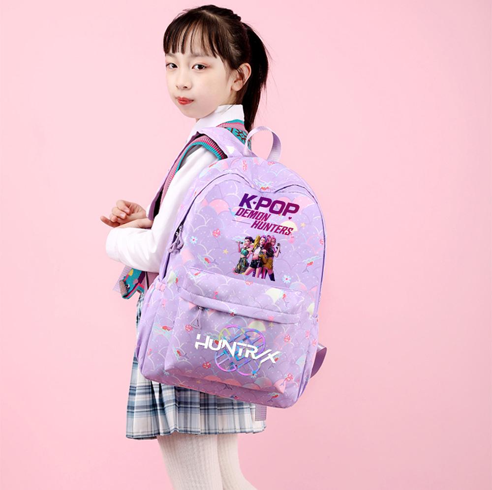 3ks/sada Roztomilý Kpop Potištěný Batoh Kabelka Penál pro Náctileté Studenty Dívku Chlapce Školní taška Dětská Knižní taška Velká Kapacita Cestovní taška Dárek Mochila