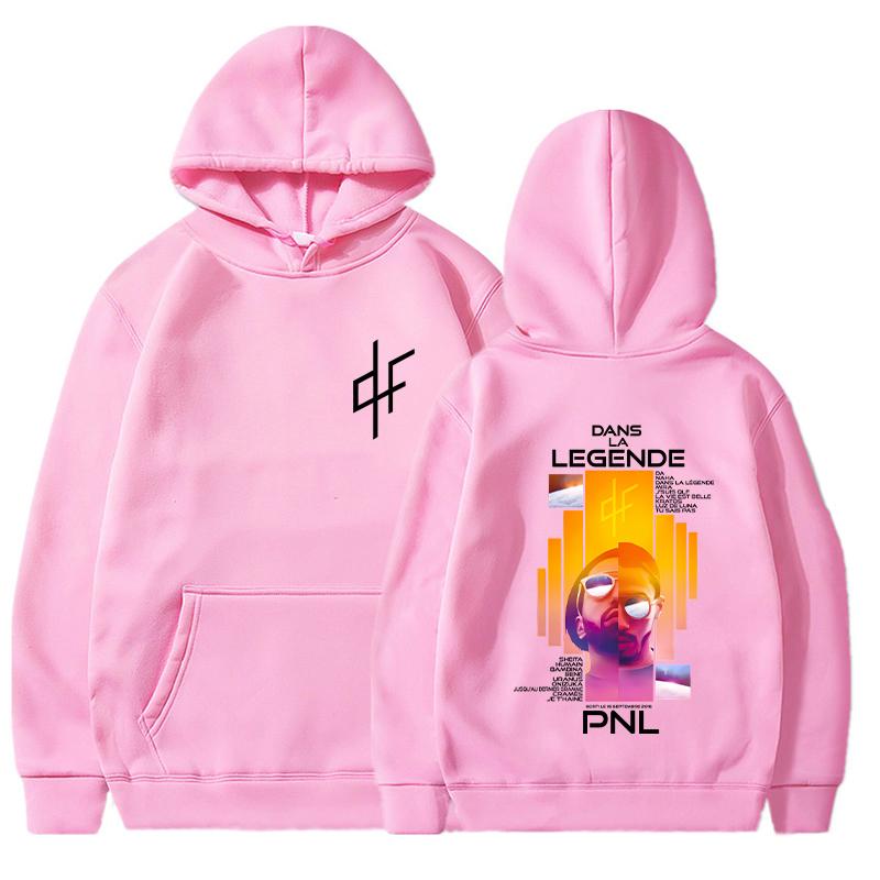 Dans La Legende Hoodies Men Fashion DEUX Printed Long Sleeve Sweatshirts Women Casual Rapper Singer Hoody Pullovers Sudaderas
