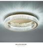 Modern Italian LED Crystal Ceiling Light for Bedroom and Dining Room