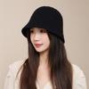 Hat Women's Autumn and Winter New Ear Protection Knitted Wool Hat Thermal Basin Hat Casual Cold Hat