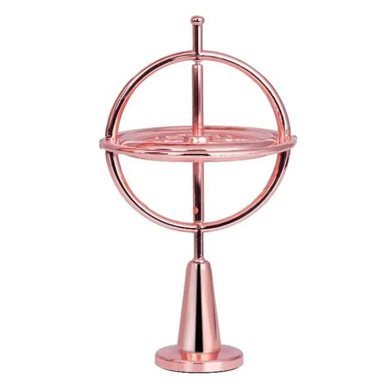 

Educational Self Balancing Gyroscope Anti Gravity Finger Gyroscope Ideal Gift for Kids Science Exploration and Fun Learning розового золота