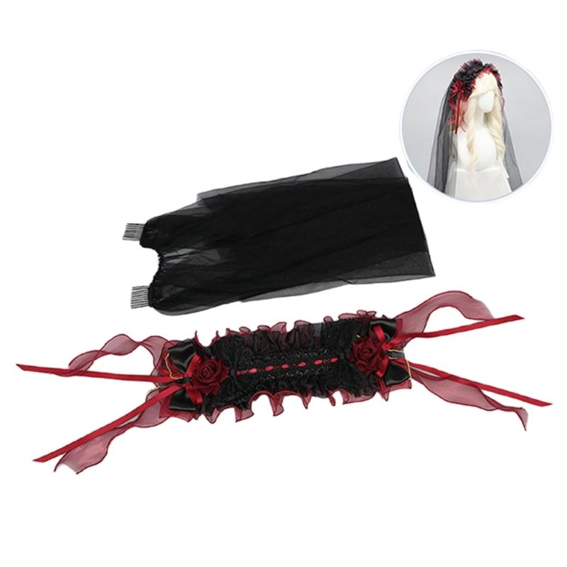 Bows Hairbands Adorkable Photo Props Halloween Anime Headbands Party Headpiece Fun Headbands for Music Festivals