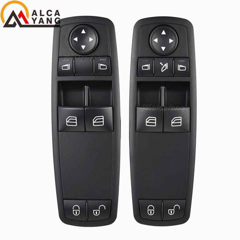 Power Window Switch for Mercedes-Benz A W169 B W245 ML W164 R W251 GL X164 A1698206410 A180 A200 B200 A1698206510 Control Button