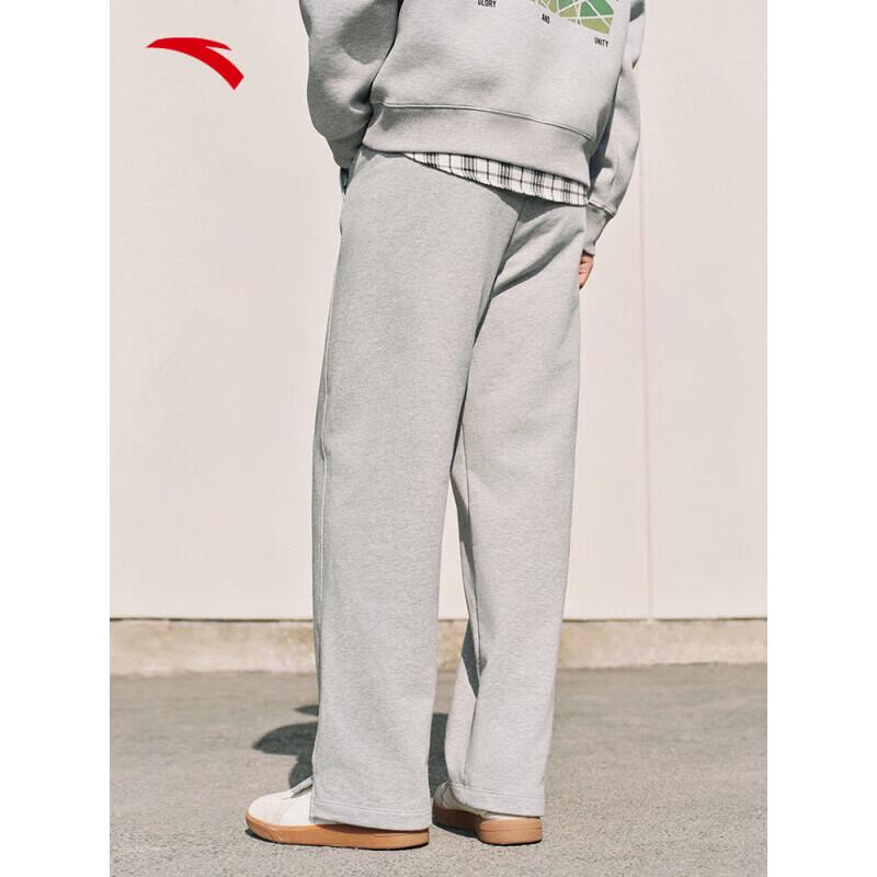 Anta Trendy American Style Loose Fit Straight-Leg Sweatpants
