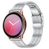 22mm Chic Out-Look 5 Beads Stainless Steel Smart Watch Band Replacement Watch Strap for Samsung Galaxy Watch3 45mm/Galaxy Watch 46mm