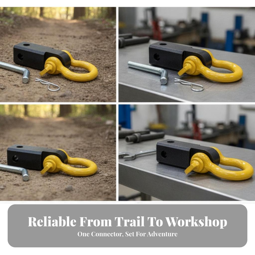 Hitch Receiver All-Terrain Hardware High Strength for Trailer Towing