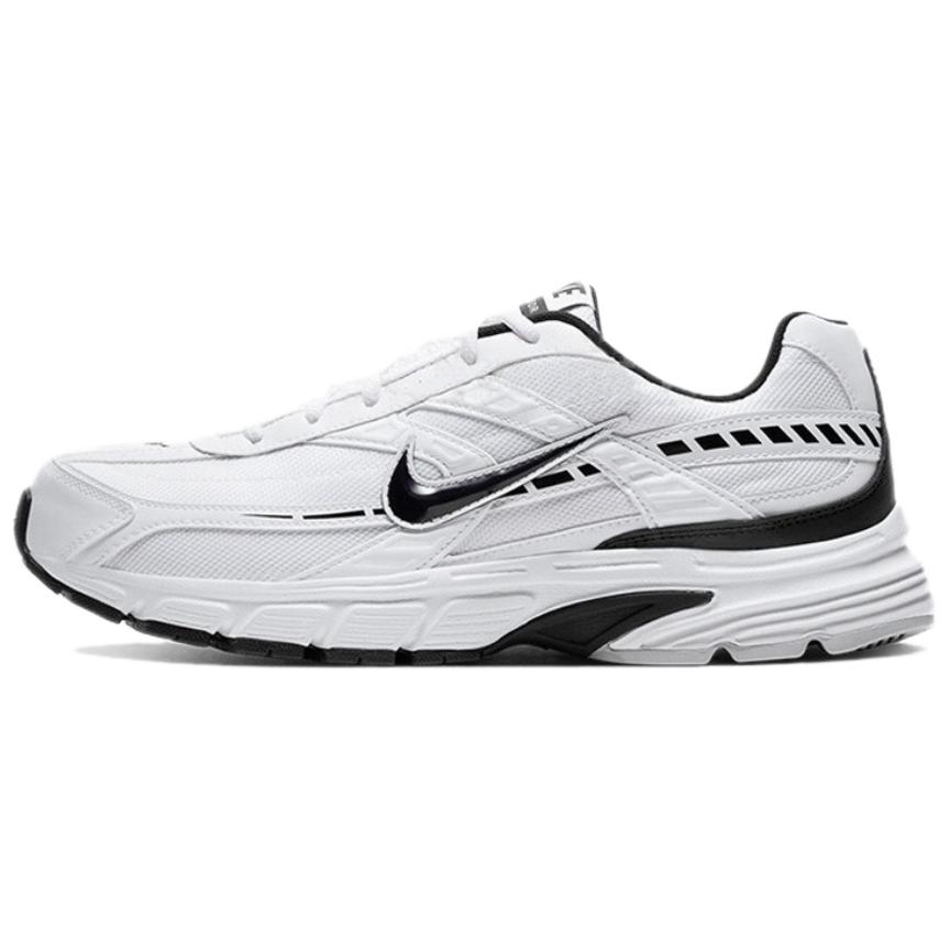 Nike Initiator Cushioning, Wear Resistant Low top City Commuting Running Shoes Unisex Black Gray 394055-100(Team719-)