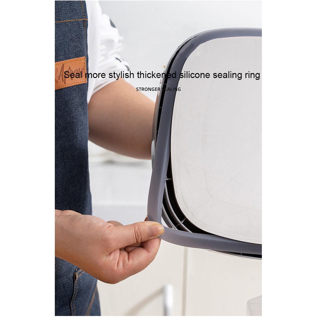 Simple Style Grain Container Clear Kitchen Food Storage Can Home Dorm Supply