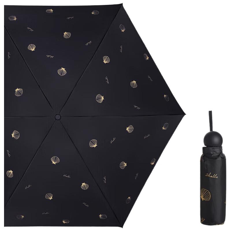 Heaven Blackout Compact Portable Automatic Sun/Rain Umbrella