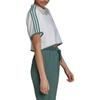 Adidas Originals Drop Shoulder Sleeve T Shirt Women's White HE4677
