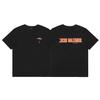 24S grenzüberschreitende Trendmarke Travis Scott Utopia Joint-Album geometrisches Graffiti kurzärmeliges T-Shirt Herren und Damen halblang