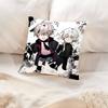 A D-Date With Death A-Adventure Game Case Cushion Cover Cute Throw Pillow Case For Car Sofa Pillowcase Polyester With Zipper