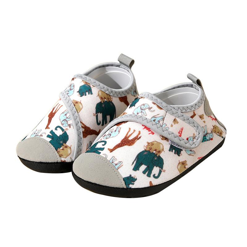 Vier-Jahreszeiten-Bodenschuhe und Socken für Kinder, rutschfeste atmungsaktive Babyschuhe für drinnen, geeignet für Jungen und Mädchen, für Fitness, Seilspringen und