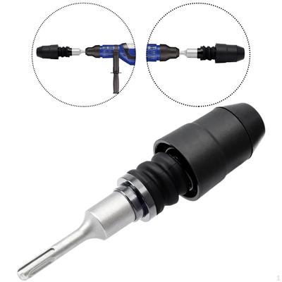 SDS Plus To Max Converter Round Shank Adapter Power Tool Impact Drill Bit Connector