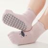 5Pairs Trampoline Socks Non-slip Baby Floor Socks Soft Cute Toddle Step Socks Kawaii Breathable Kids Cartoon Socks Indoor Use