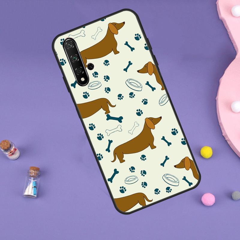 Sausage Dog Dachshund Quotes For Huawei Nova 11i 12i 8i 7i 3i 9 10 SE Y60 Y61 Y70 Y72 Y73 Y90 Y91 P20 P30 P40 Lite Case
