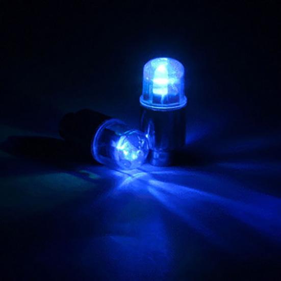 Wheel Valve Cap Light LED Vibration Sensor Light-Duty Alloy Universal Bicycle Cap Light