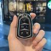 4 5 Tasten NEU TPU Auto Smart Key Cover Case Schlüsselanhänger Tasche für Cadillac ATS CT6 CTS DTS XT5 Escalade ESV SRX STS XTS ELR 2014–2018