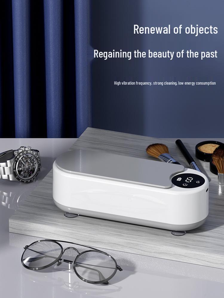 Portable Electric Cleaner for Jewelry, Makeup Brushes, and Eyeglasses