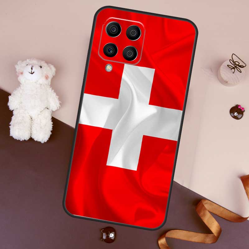 

Switzerland Swiss Flag Case For Samsung Galaxy M32 M52 M14 M54 M13 M33 M53 M56 M36 M16 M31 M11 M12 M35 M55 M15 M06 Samsung M53