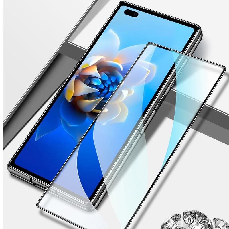 Tempered Glass Screen Protector for Huawei Mate X2, Mate X2 Phone Film, Foldable Screen 5G, Full Coverage Front Screen Anti-Scratch HD