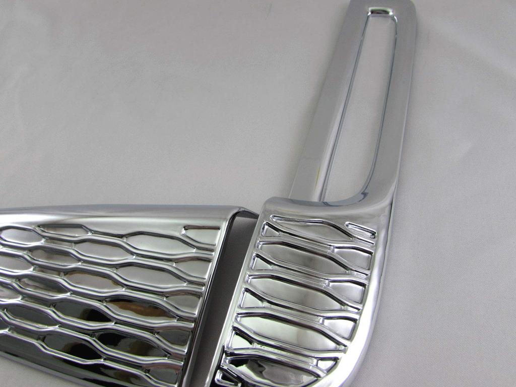 BRIGHTZ Chrome Rear Reflector Ring for Step Wagon Spada RP Compatible with RP and 5 Step Wagon Spada Bumper Garnish [REF-RIN-111] RP3, RP4, RP5, P3,