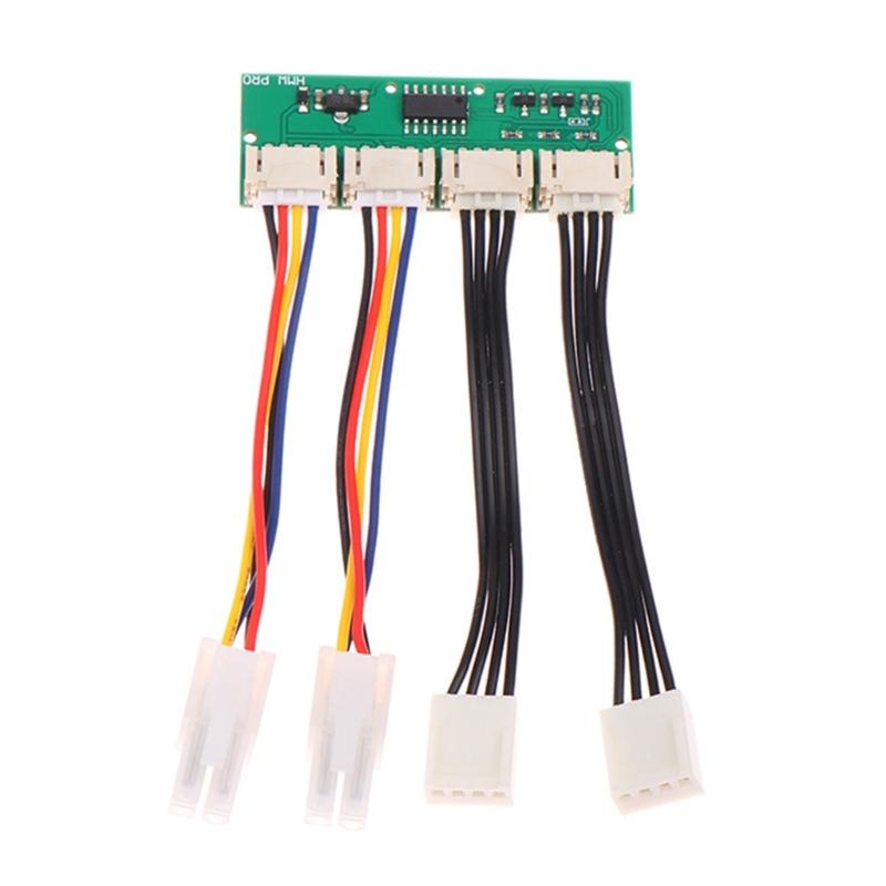 Fan Spoofer 12V 4Pin Fan Simulators Emulator Controller Special For S21 S19K Computer Office Cooling Needs