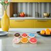 Simulation Colorful 5cm Donuts Bread Fake Cake Fun Ornament Pendant Slow Rebound Fake Food Decor Photography Props 6pc/lot