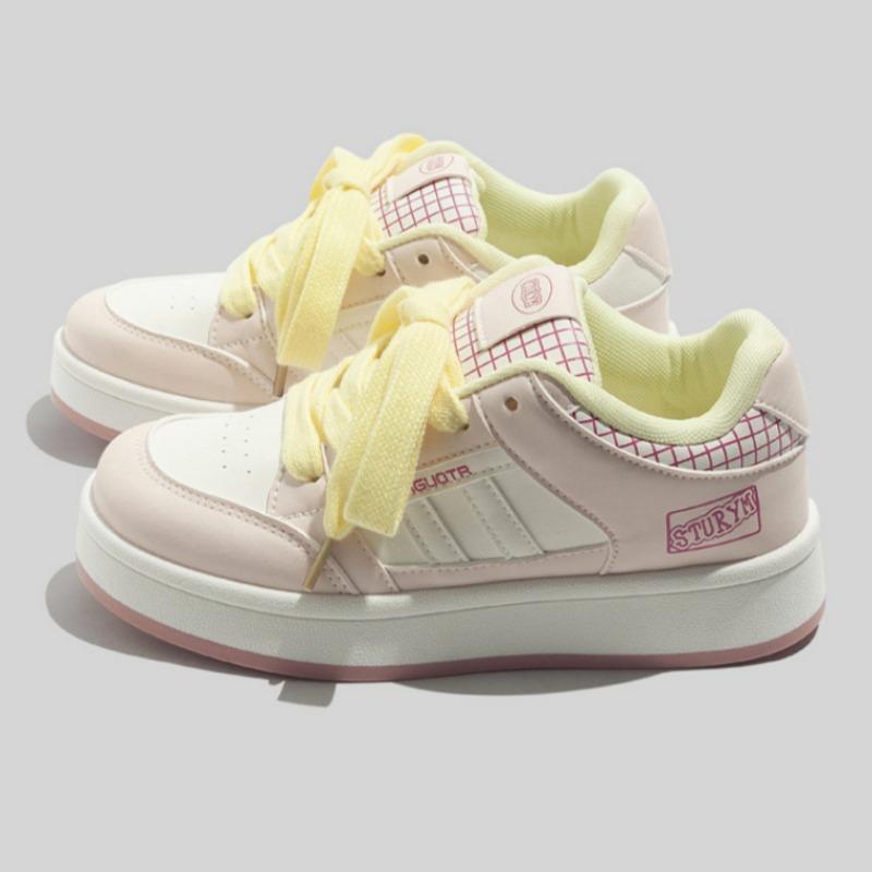 All-match White Shoes Casual Sports Shoes High-value Women's Shoes