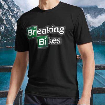 Neues Shirt Breaking Bikes Logo Active T-Shirt Lustig Größe S bis 5XL
