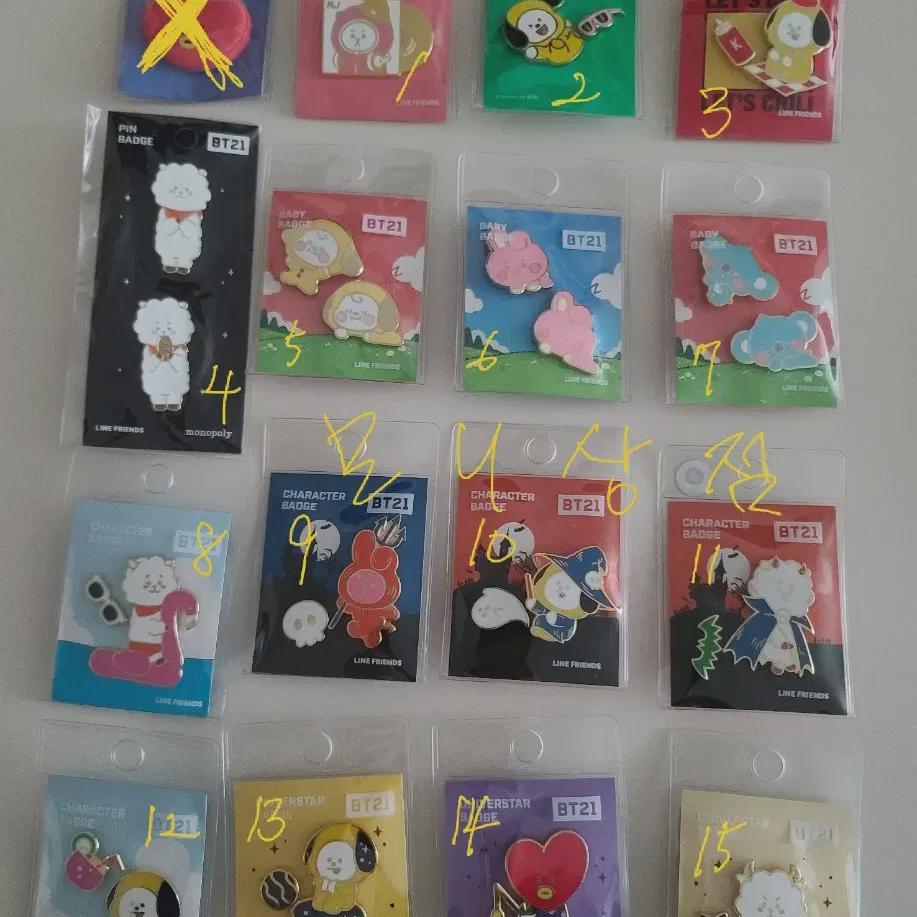 

Bts Bt21 Badges In Bulk