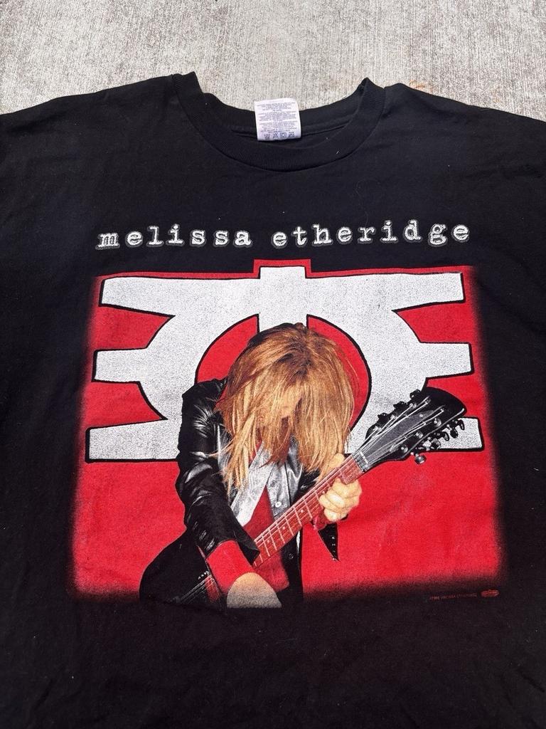 Vintage Melissa Etheridge Your Little Secret Concert 1996 Tour T-Shirt BT2075