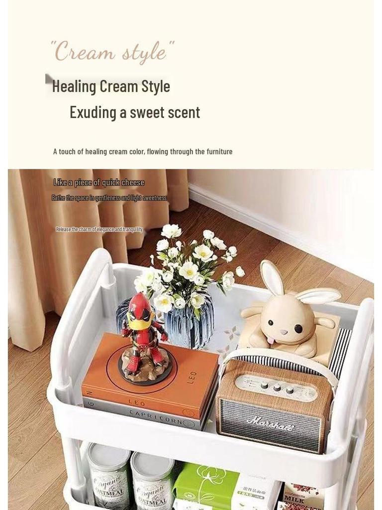 Compact Multi-Layer Storage Rack for Kitchen, Bedroom, or Bathroom