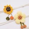 Drape Tieback Holders Curtain Tiebacks Flower Curtain Buckles Rope Decorative Curtain Holdbacks for Office Home Decors