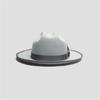 Roll Brim Wool Hat for Adult Stage Performances Hat Theme Party Costume Hat Masquerade Dress Up Hat Music Festival Hat