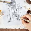 Penna Impermeabile Giapponese a Punta Fine per Disegno Artistico e Manga