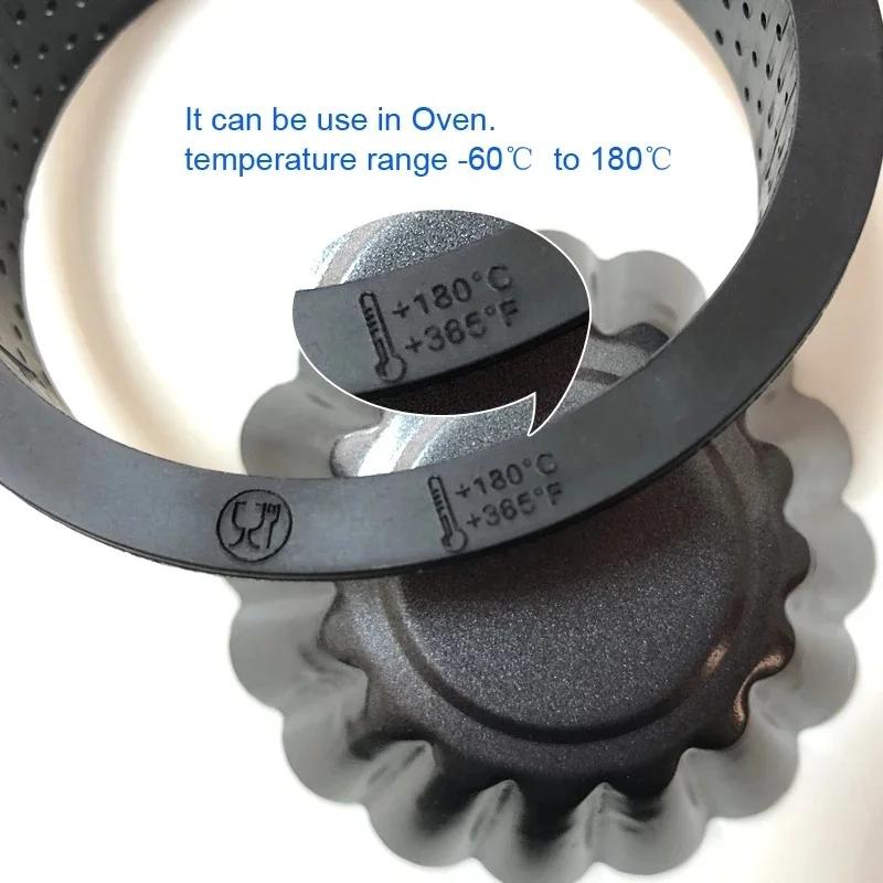 Cake Ring Cake Molds French Dessert Mousse Cake Mold Cakes Baking Cakes Decor Perforated Round Mold Ring Kitchen Baking Tools