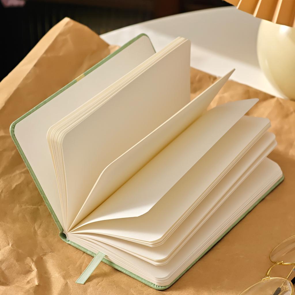 164 Simple Style Writing Journal, Cute Student Diary Notebook, Pocket Memo Pad