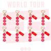 8pcs BTS World Tour Keychains, Merchandise, Bag Charms, Fan Gifts