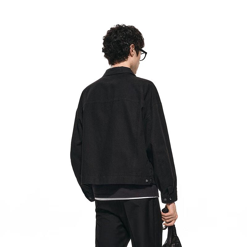 Men's H-Collar Long-Sleeve Jacket