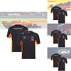 Breathable Mesh Fabric Fia Formula 1 World Championship Men's Summer Shirt