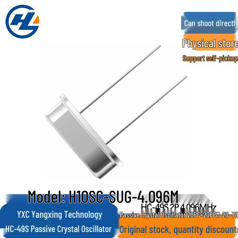 

YXC Yangxing X1 49S Кварцовий генератор, 4,096 МГц ±20PPM