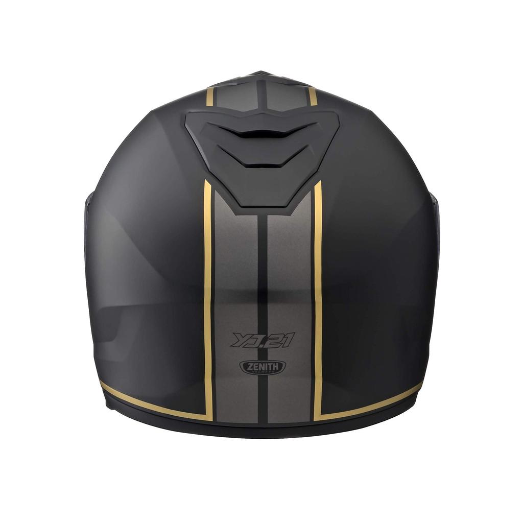 Yamaha Motorsykkelhjelmsystem ZENITH Solvisirmodell Grafisk Svart L Størrelse YJ-21 GF-01 Halvmatt (58~59cm) 90791-2368L