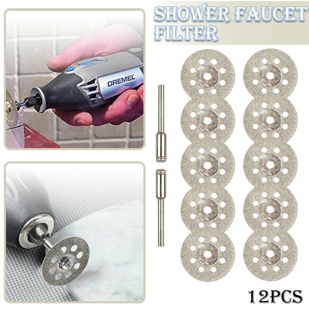 

Kell 12 шт. Алмазные режущие круги для вращающегося инструмента Die Grinder Металлические отрезанные диски