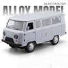 1:18 Rosja Uaz Traveler Model Samochodziki Metal Diecast Lada Niva Pojazdy Terenowe Dźwięk Światło Drzwi Otwierane Pull Back Prezenty dla Dzieci