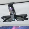 Neuer Strasskristall Auto Sonnenblende Brillen Befestigungsclip Sonnenbrille Ticketkarte Multifunktionshalter Auto Innenzubehör