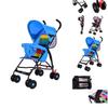 Versatile Colorful Baby Stroller Easy Folding Umbrella Pushchair For Kids